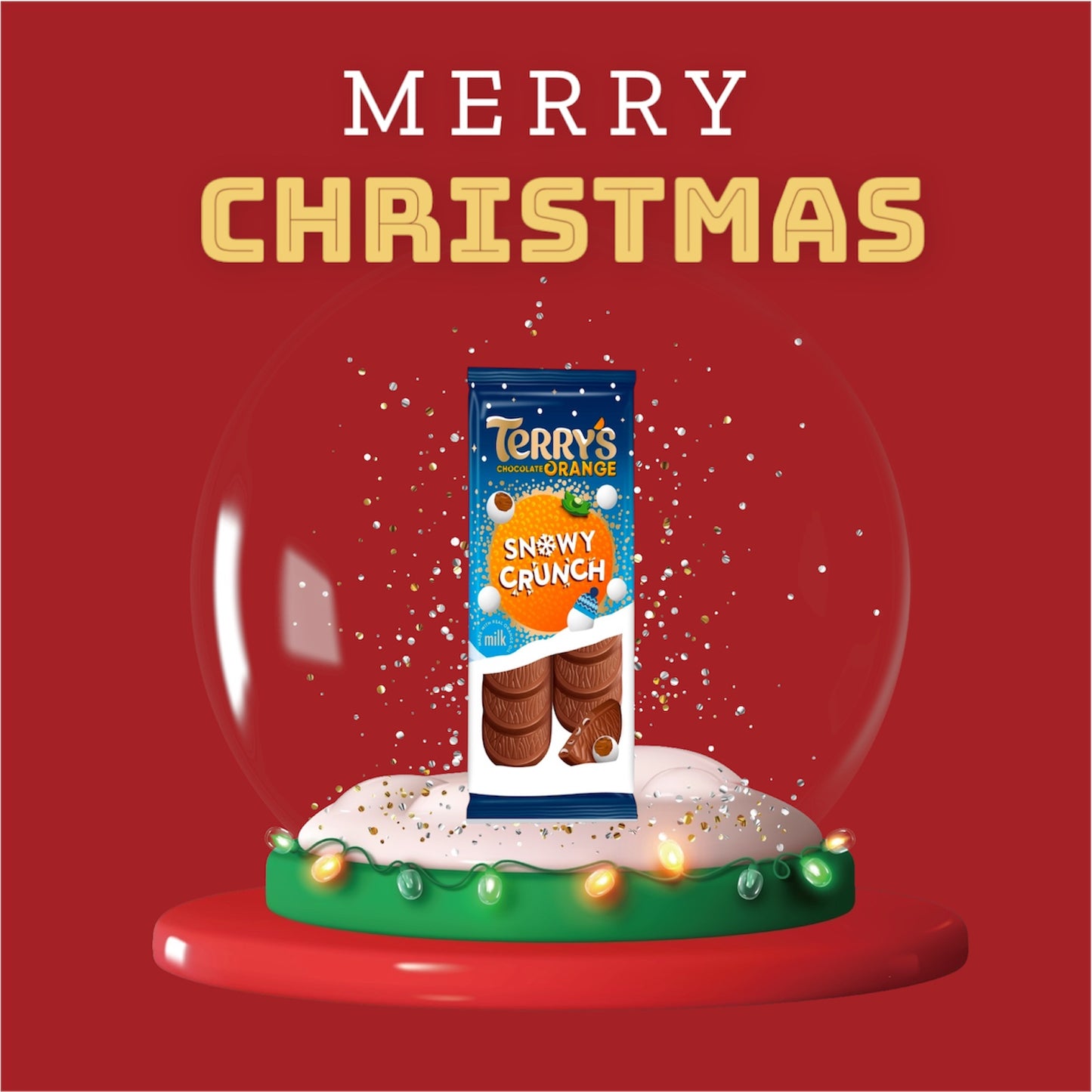 Terry's Chocolate Orange Snowy Crunch Bar