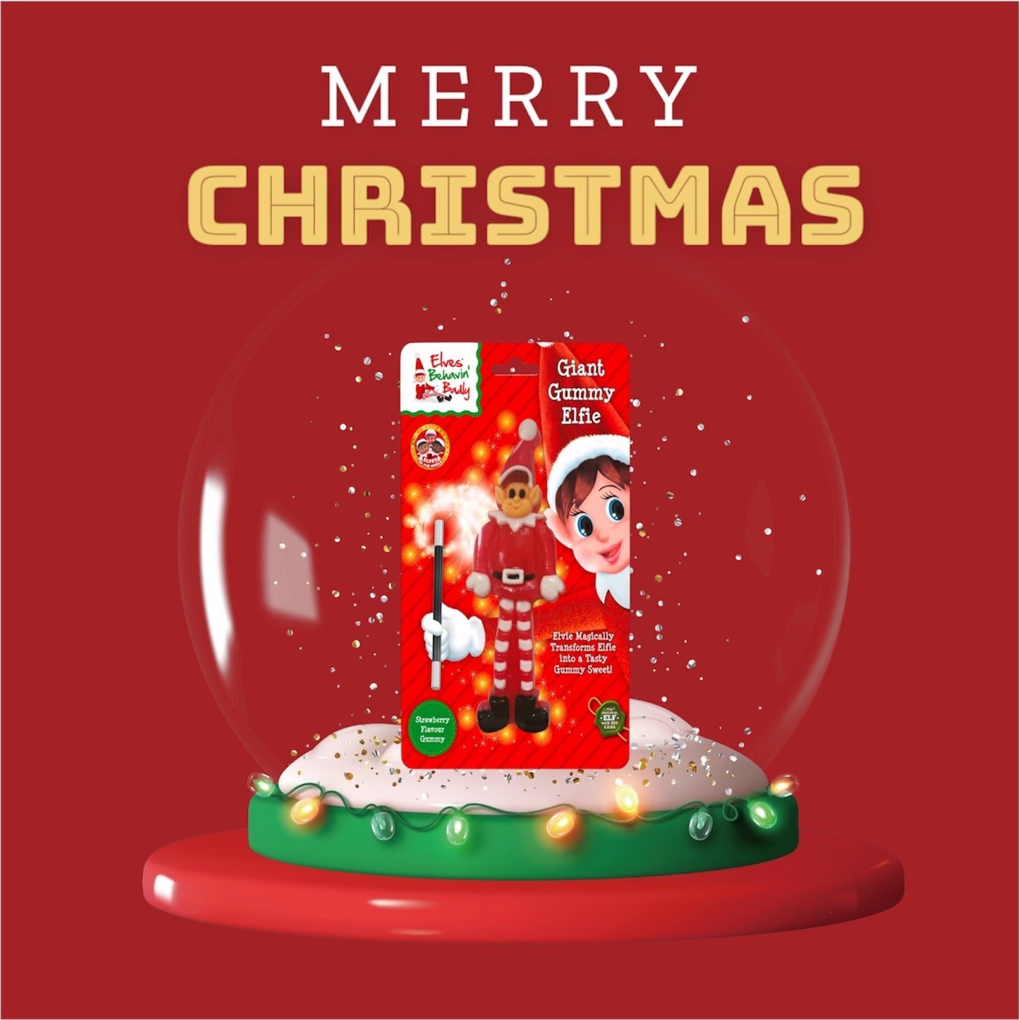 Elves Behaving Badly Giant Gummy Elfie