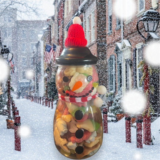 Large Christmas sweet snowman