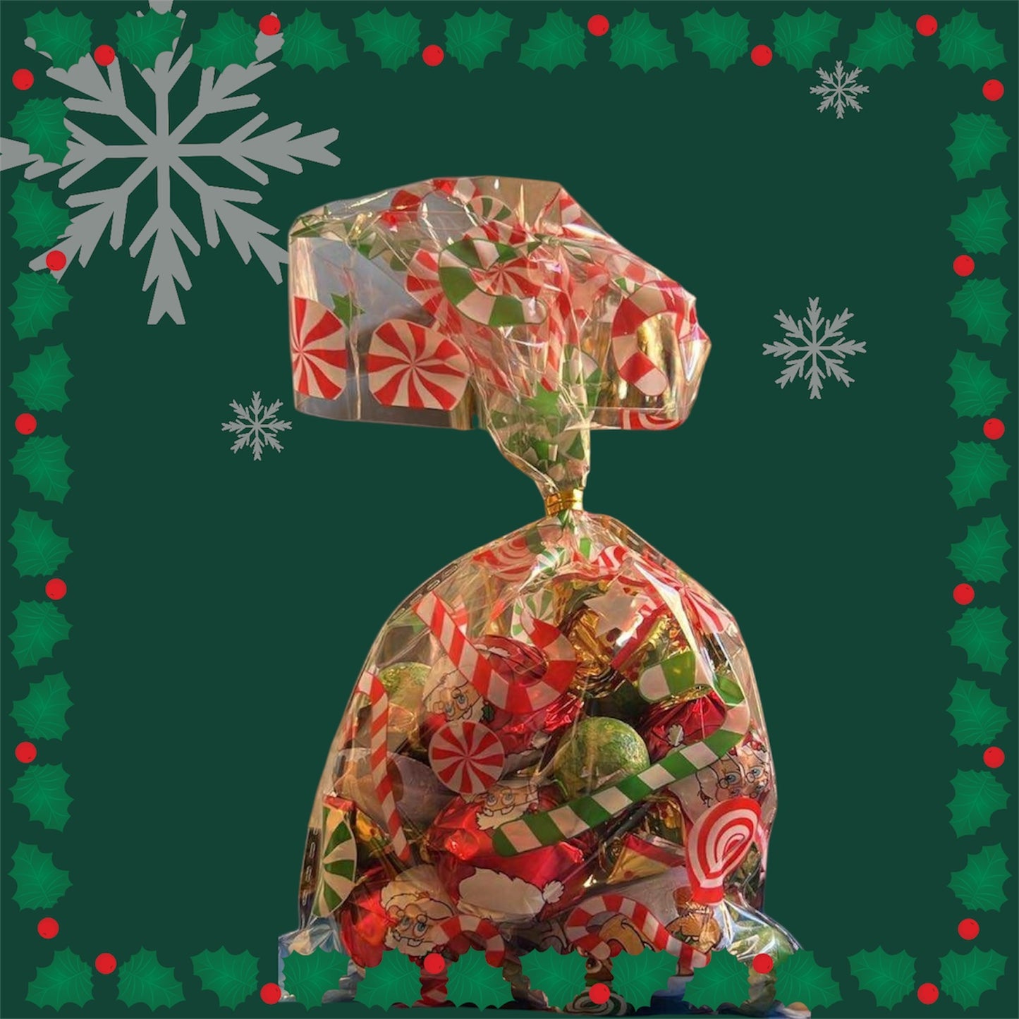 Chocolate Christmas bags