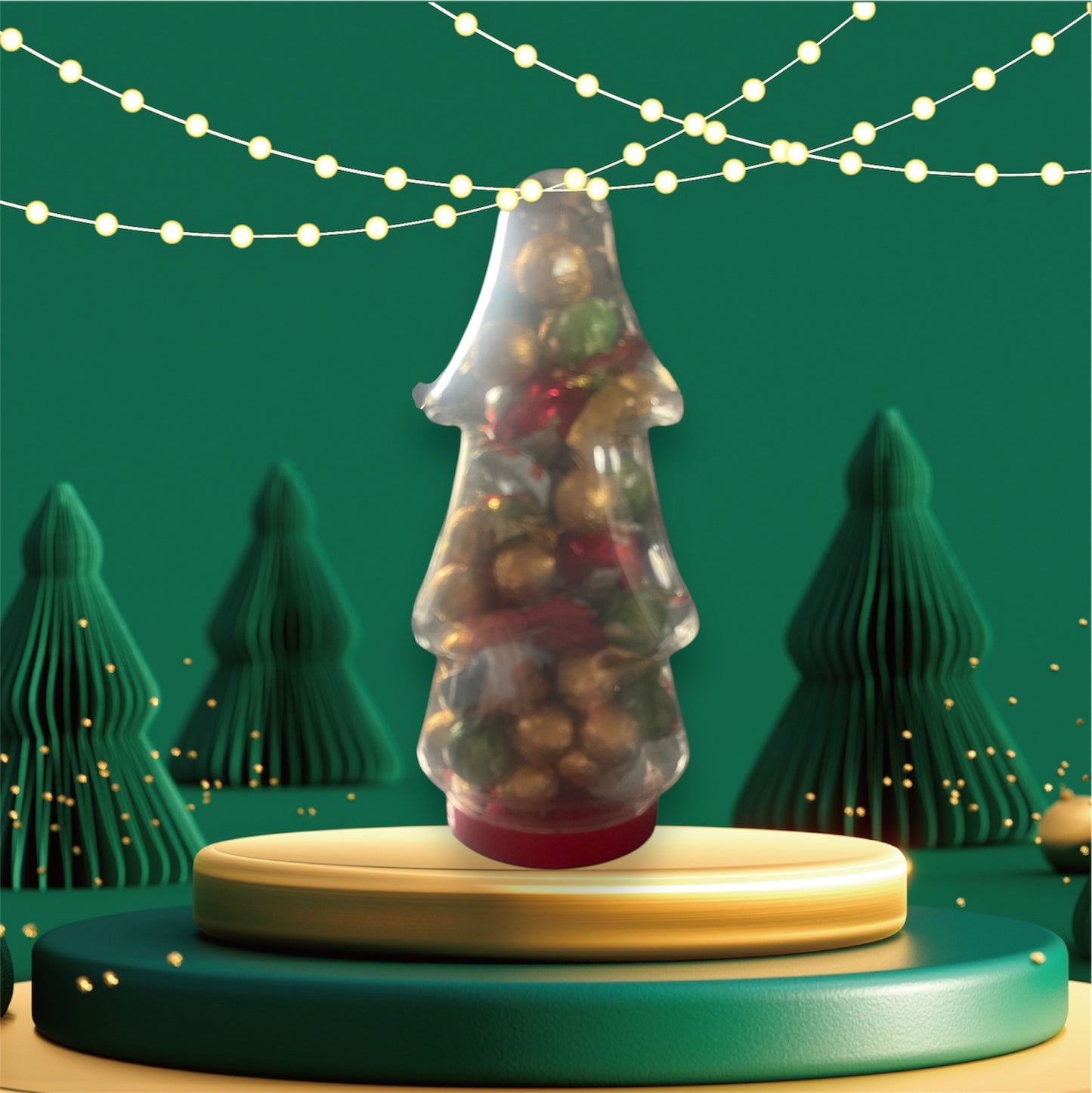 Assortment Christmas chocolate tree